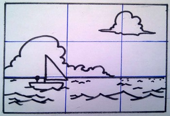 comment dessiner des vagues
