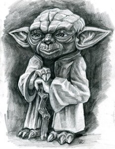 Dessin Yoda apprendre à dessiner maitre yoda