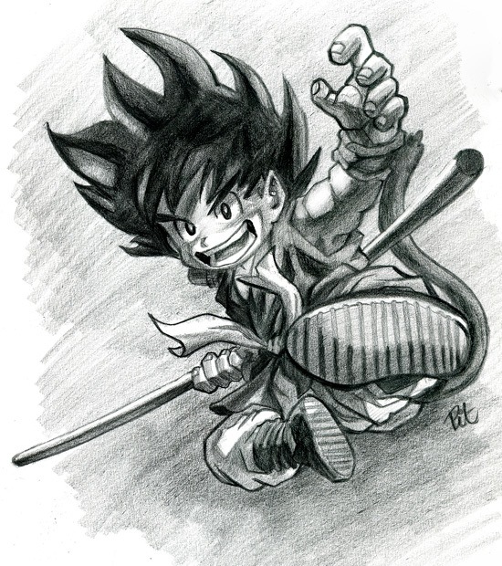 dessin-goku