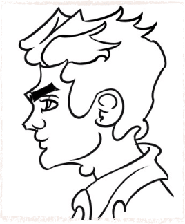 Trouver son style : inverser les courbes portrait dessin