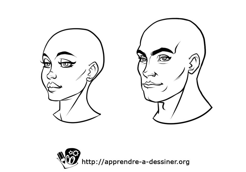 Apprendre à Dessiner Un Visage Rapidement Avec De Bonnes Proportions Comment dessiner les cheveux sans se les arracher?