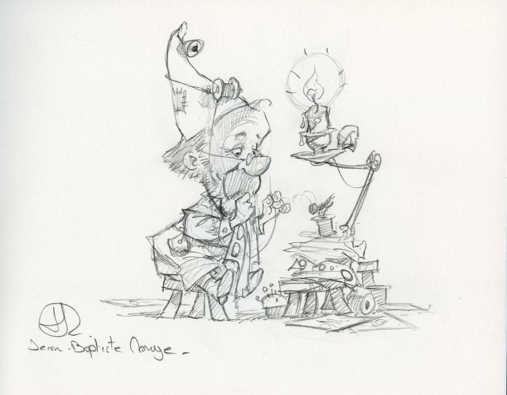 étape du croquis plus détaillé étape du croquis plus détaillé