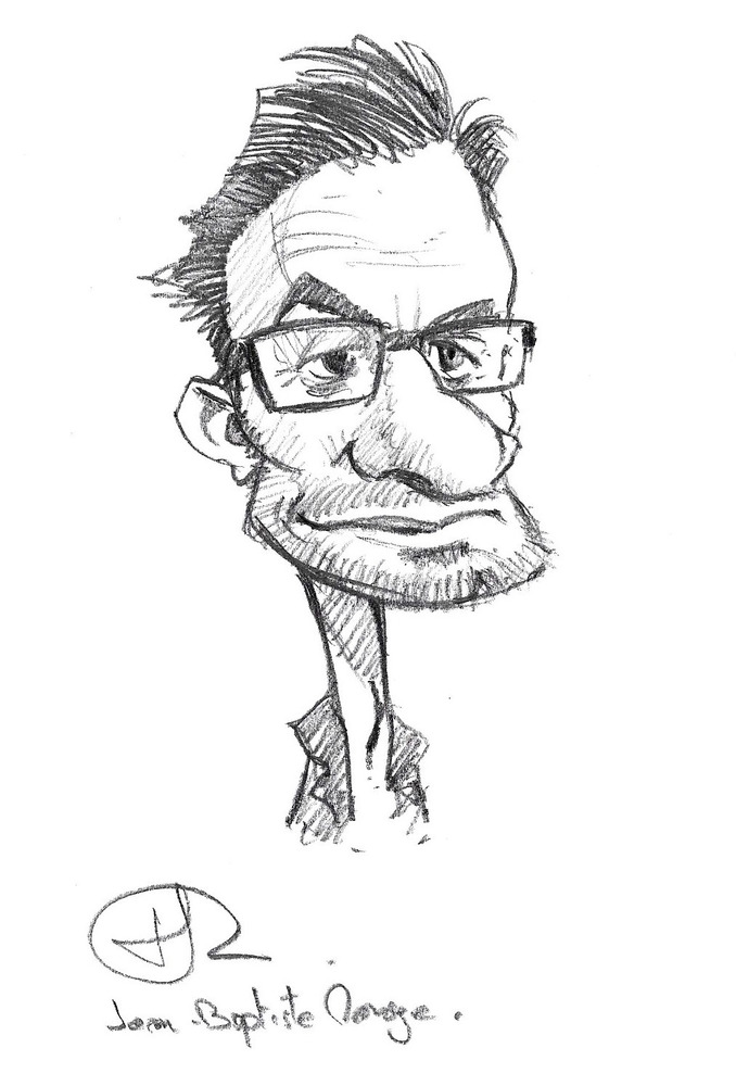 Caricature de Pit par Jean-Baptiste Monge