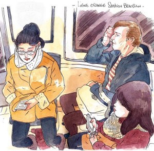 Création signé Fanch-metrosketcher