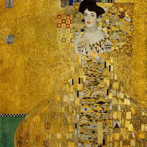 Portrait d'Adele Bloch-Bauer I de Gustav Klimt 