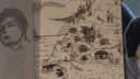 Techniques de dessin variées, incluant des portraits et des paysages, illustrant l'apprentissage du dessin