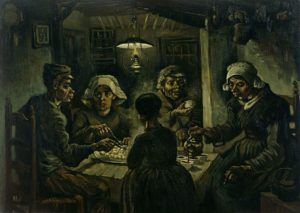 « Les Mangeurs de pommes de terre », 1885