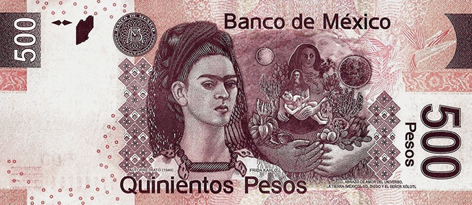 Billet 500 pesos recto