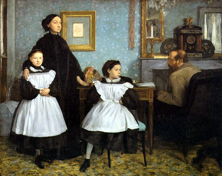 La famille Bellelli, 1858-1860