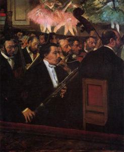 L'orchestre de l'Opéra 1869 