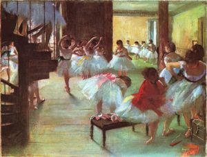L’École de danse, 1879-1880