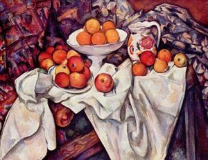 Nature morte aux pommes et aux oranges, 1890