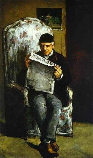 Portrait de Louis-Auguste Cézanne, 1866