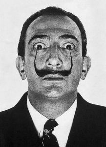 Portrait de Salvador Dali