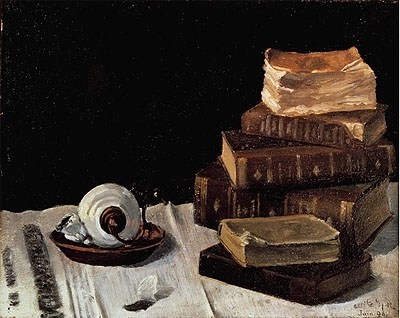 « Nature morte aux livres », 1890