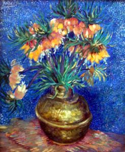 Tableau de  Van Gogh intitulé « Fritillaires couronne impériale »