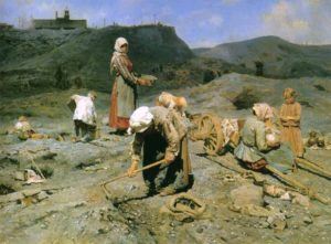 Les Glaneurs de charbon, Nikolaï Kassatkine, 1894