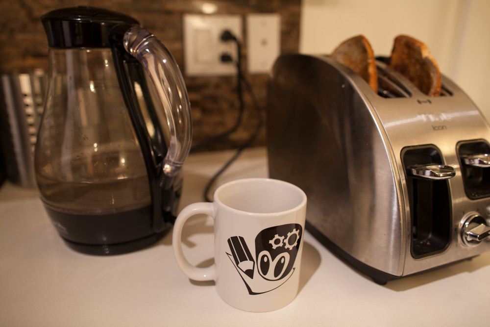 une jolie petit tasse, pour boire mon thé le matin avec mes tartines