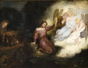 Esquisse pour « Le Christ au Jardin des Oliviers », Delacroix
