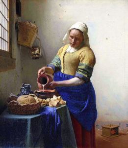 « La Laitière », Vermeer