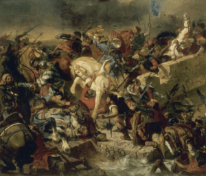 « La bataille de Taillebourg », Delacroix