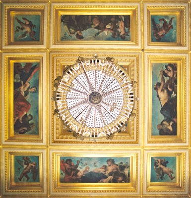 Le plafond, Salon du Roi du Palais-Bourbon