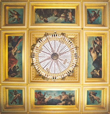 Le plafond, Salon du Roi du Palais-Bourbon