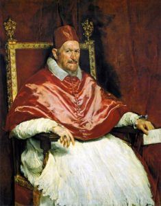 Portrait du pape Innocent X, Diego Vélasquez