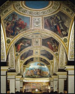 Plafond de la bibliothèque de l’Assemblée nationale, Delacroix, 