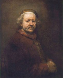 Autoportrait de Rembrandt 