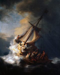 « Le Christ dans la tempête sur la mer de Galilée », Rembrandt