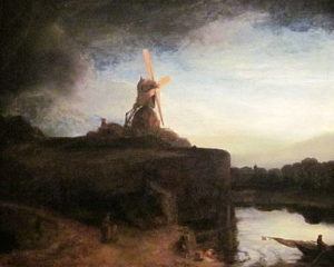 « Le Moulin », Rembrandt