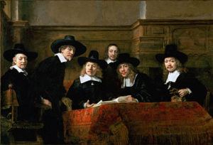 « Le syndic de la guilde des drapiers», Rembrandt