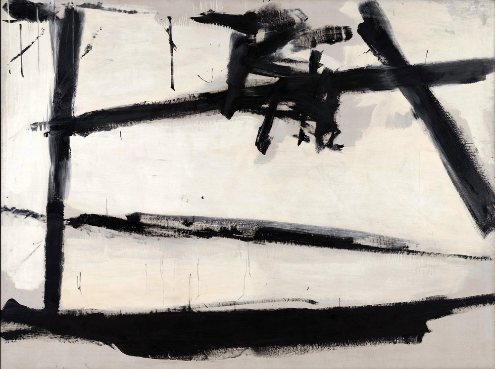 tableau intitulé « Number 2 » de Franz Kline