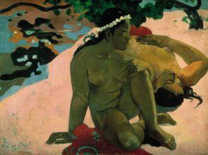 « Quoi ? Tu es jalouse ? », Gauguin, 1892