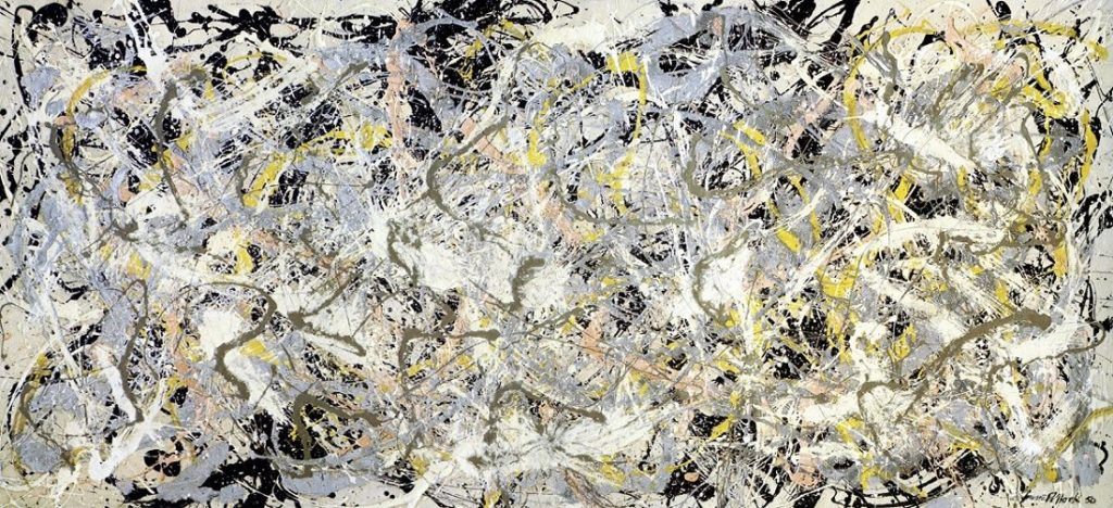tableau intitulé « Number 27 » de Pollock