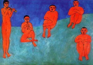 Tableau intitulé « La Musique » de Matisse