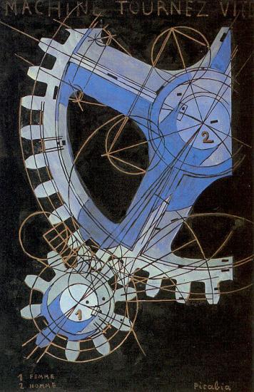 Machine à transformer rapidement, Francis Picabia, 1916