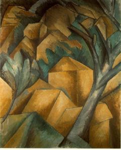 Peinture de Braque intitulée « Maisons à l’Estaque »