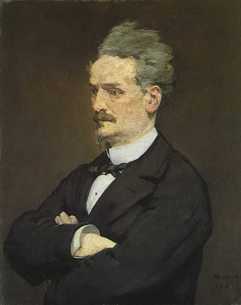  Peinture de Manet intitulée « Portrait d’Henri Rochefort »