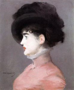Portrait d'Irma Brunner par Manet