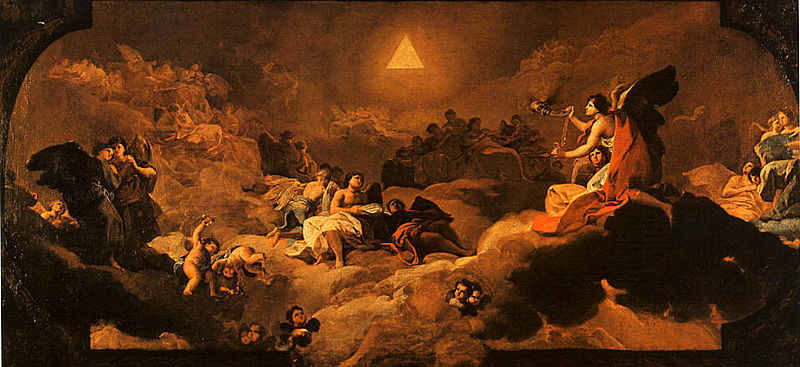 Peinture de Goya intitulée “La Gloire”