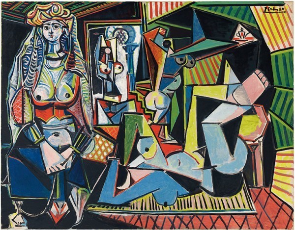 Œuvre de Pablo Picasso intitulée “Les femmes d’Alger (Version « O »)”