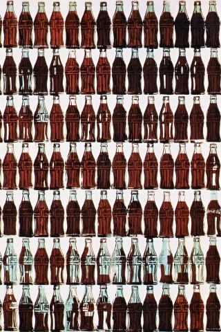 “210 bouteilles de coca cola”, Andy Warhol Œuvre de Andy Warhol intitulée “210 bouteilles de coca cola”