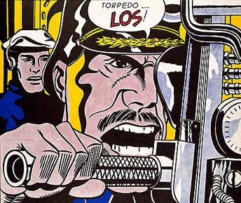 Œuvre de Roy Lichtenstein intitulée “Torpedo...Los!”