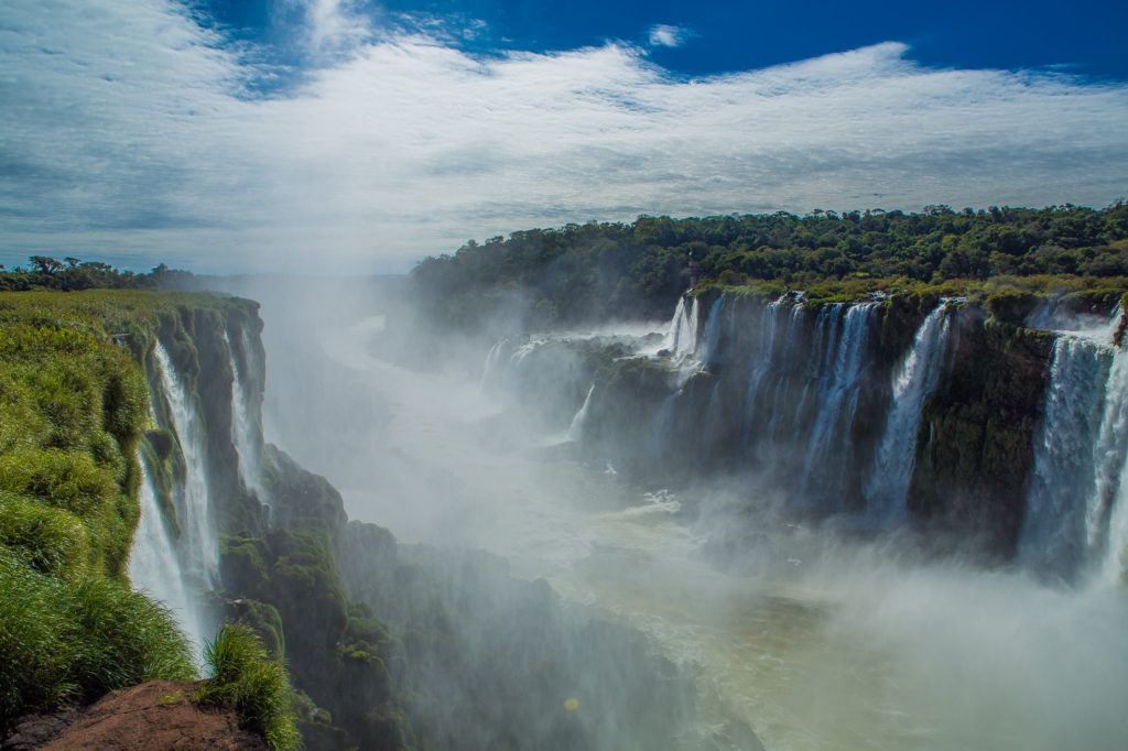 Photo paysage cascades d'eau