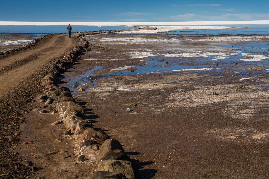 Photo paysage chemin en terre