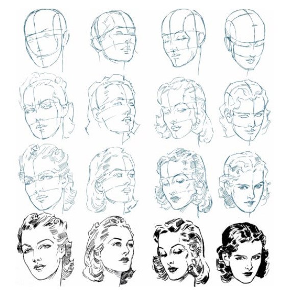 Comment dessiner un visage comme un pro - petit guide pour le