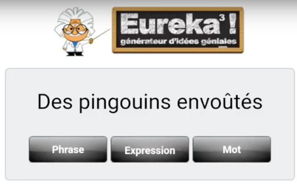 exemple d'utilisation de l'application Eurekaaa