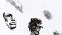 Technique de dessin abstrait en noir et blanc